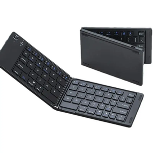 Mini teclado de interfaz USB con cable ultrafino, silencioso, operado mecánicamente, pequeño ordenador de escritorio, 3 idiomas diferentes, nuevo producto - Product Image 1