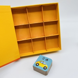 定制批发儿童迷你厚纸板书儿童早教学习板书套装印刷 - Product Image 2