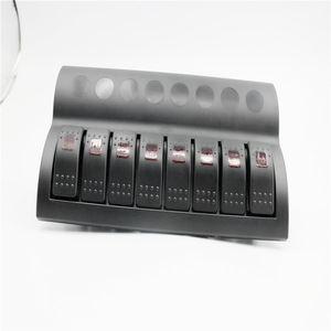 6 delik accar DC12-24V roket anahtarı 6 araba için anahtarı tekne SUV RV UTV ATV karavanlı - Product Image 4