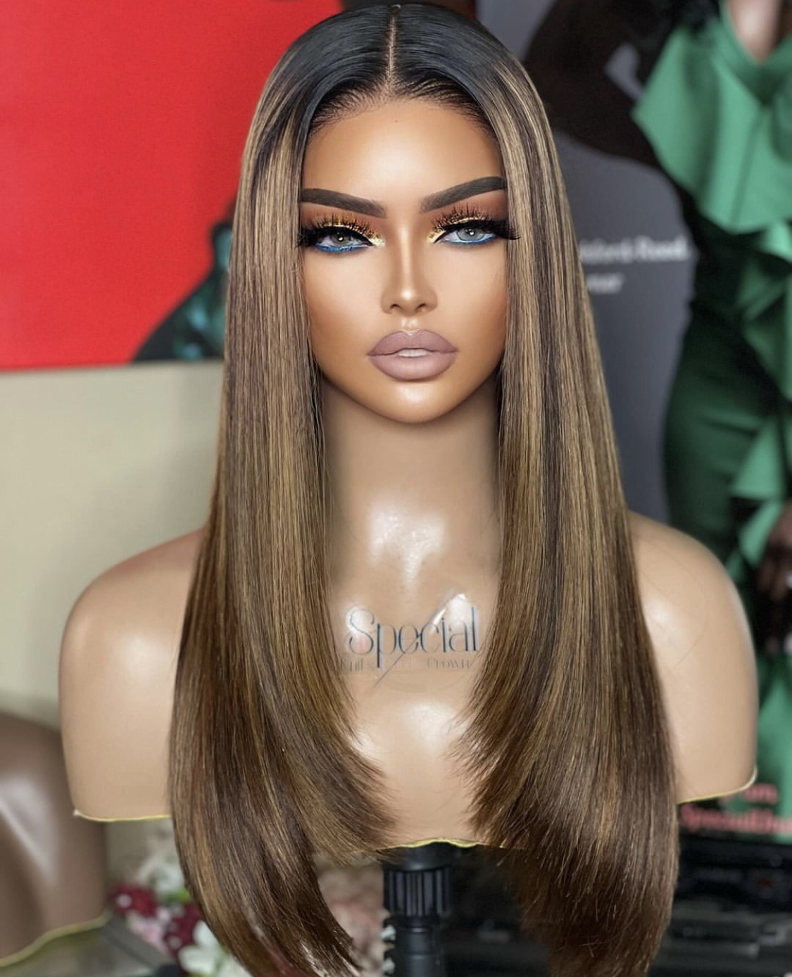 Mettez en surbrillance le brun