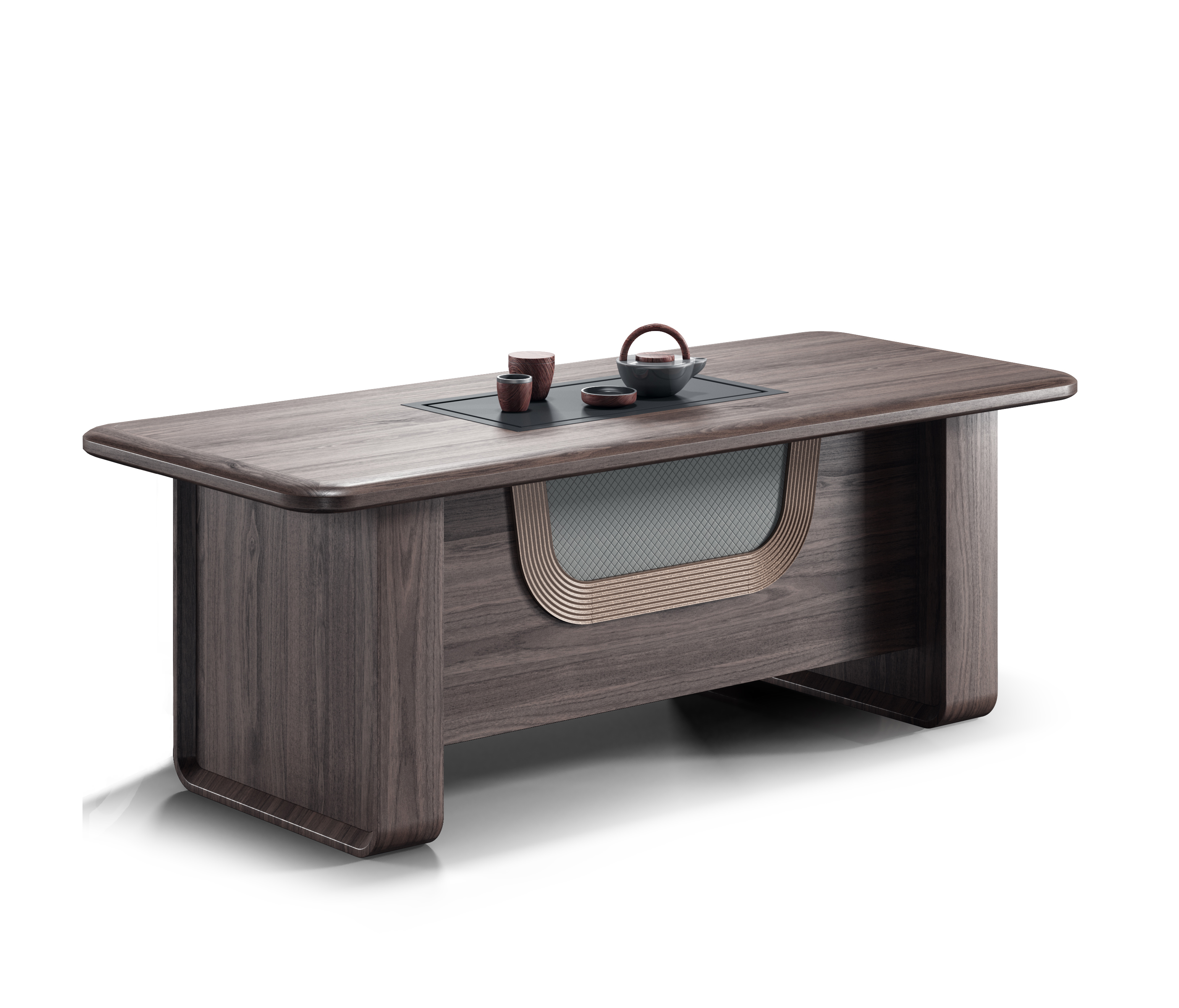 Semi-translucent walnut