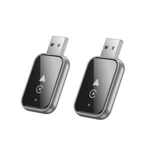 New mini không dây Carplay Adapter, <span class=keywords><strong>2</strong></span>-in-1 <span class=keywords><strong>Android</strong></span> Auto tương thích không dây <span class=keywords><strong>Dongle</strong></span> Apple Carplay <span class=keywords><strong>Android</strong></span> Auto - Product Image 1