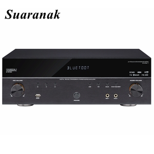 เครื่องขยายเสียงคาราโอเกะ K300 Class AB ที่ควบคุมด้วยระบบอิเล็กทรอนิกส์ BT FM USB โปรเซสเซอร์เสียงดิจิตอลเครื่องขยายเสียงสเตอริโอผสม - Product Image 2