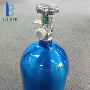 Cga660 van Racing NOS xi lanh Tank-dot3al áp suất cao nhôm 2.5-20LB cho CO2 gas - Product Image 1