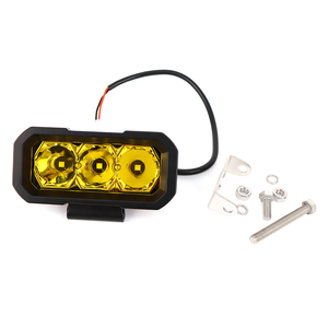 LYD-30W Amber <strong>Led</strong> Work Light 5&quot; Off Road Driving Fog Lamp Combo Work Light for Auto Auxiliary Lighting System - Product Image 4