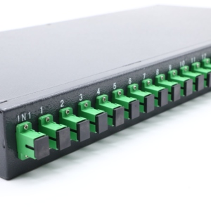 FTTH 1u 12 24 36 48端口Sc APC UPC尾纤适配器光纤机架安装接线盒ODF接线板19英寸滑动托盘面板 - Product Image 1