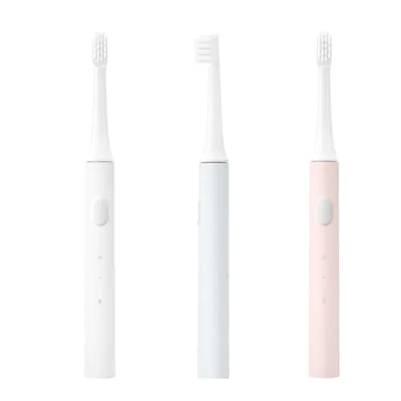 Xiaomi t100 escova de dentes elétrica sônica, adulta, à prova d' água, ultrassônica, automática, recarregável, usb, xiaomi t100