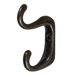 Antique Bronze Kẽm Hợp Kim Nhỏ Treo Móc Cổ Điển Mini Kim Loại Đôi Móc Trang Sức Hiển Thị Giá Treo Móc Vòng Cổ Chủ - Product Image 5