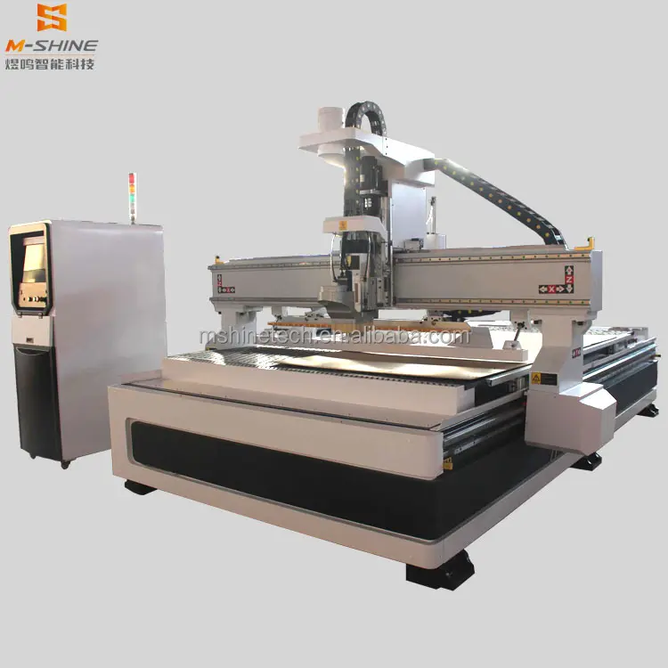 Máquina de grabado CNC de alimentación automática, enrutador de carga y descarga automática, Atc, 1325