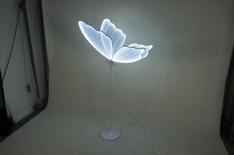 Tela Azul Dorada - Luz Blanca