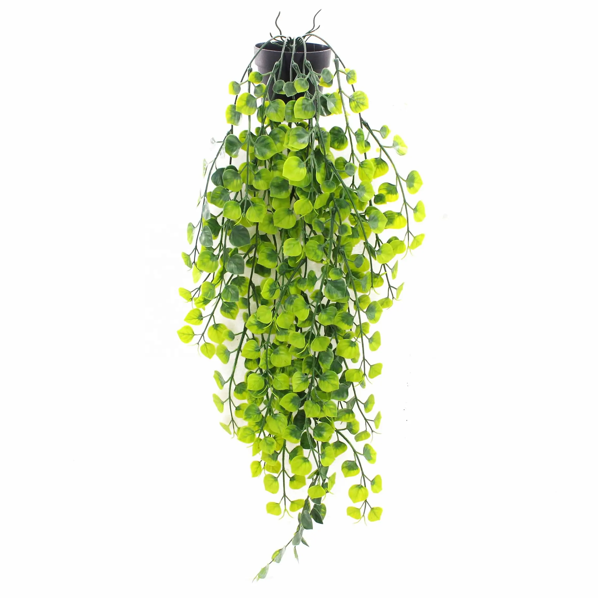 Tizen fabbrica all'ingrosso fogliame artificiale piante erba decorazione di fiori da parete in plastica
