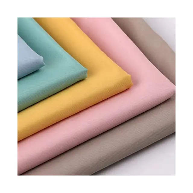 Direkt verkauf ab Werk 75D 50D Stretch Polyester Pongee wasserdichtes Anti-Falten-Material