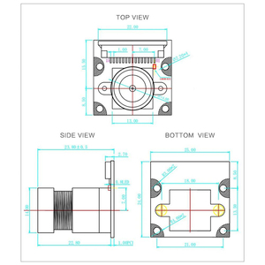 For <strong>Raspberry</strong> <strong>Pi</strong> 4 3B+ OV5647 Camera Module 1080p 3.6mm Adjustable Focus <strong>Video</strong> 5MP Webcam Camera Module CSI Interface - Product Image 6