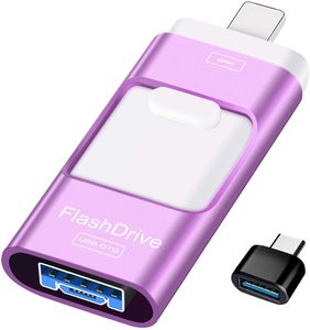 3 In 1 USB แฟลชไดรฟ์สำหรับโทรศัพท์ Pendrive 128กิกะไบต์3.0 OTG Ios Android คอมพิวเตอร์ - Product Image 1