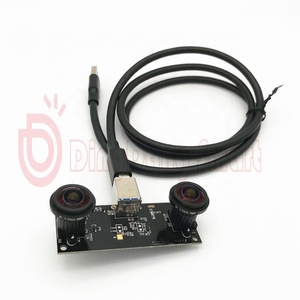热卖 180 度 Fisheye USB3.0 立体网络摄像头 960P OTG UVC 广角双镜头 USB 摄像头 360 VR 镜头 - Product Image 1