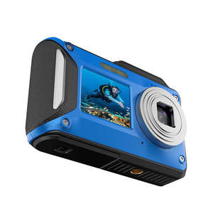 4k Dual Screen Loop Aufnahme Digital kamera Wasserdichte Aufnahme funktion Did-In LED Taschenlampe Digital kamera - Product Image 2