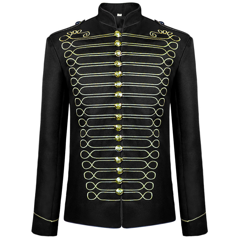 Tambour militaire/or noir