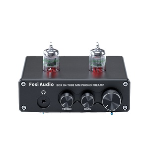 Fosi ses fono Preamp için pikap fonograf preamplifikatör ile 5654W vakumlu tüp amplifikatör HiFi kutusu X4 CB