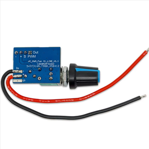 DC12V Single Channel <strong>PWM</strong> Fan Control Module Speed <strong>Controller</strong> with Wire and Switch 4-pin Low Power - Product Image 4