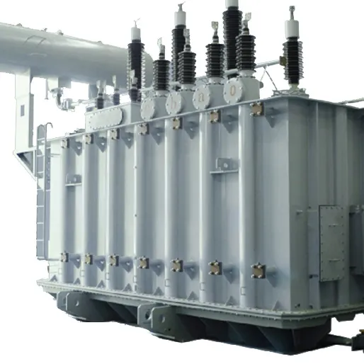 Produk tegangan tinggi sedang 3000 KVA 66000V yNd11 standar IEEE transformator daya terbenam minyak tiga fase