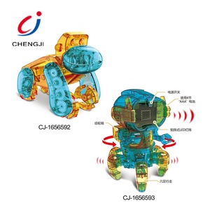 Jueguetes Educational Plastic DIY <strong>Programming</strong> <strong>Robot</strong> Support, Gifts for Kids <strong>Games</strong> Inductive RC Stem <strong>Robot</strong> - Product Image 5