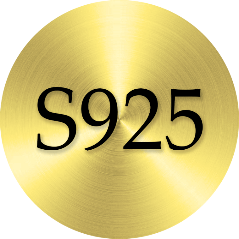Yellow Gold Plated 20mm 4rows