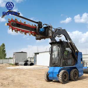 Minicargadora multifunción para uso agrícola, cargadora de ruedas con cabina - Product Image 4
