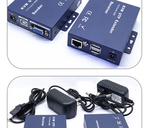 Customization RJ45 To VGA Extender <strong>KVM</strong> VGA Extender 100M Extender <strong>KVM</strong> VGA 100 Metros - Product Image 6
