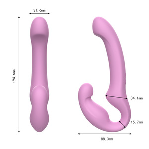 大人用おもちゃ3 in 1バイブレーター9振動羽ばたき周波数Gスポットウサギ用女性用 - Product Image 4