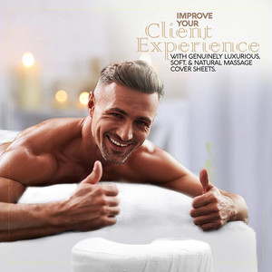 3 टुकड़े मालिश टेबल शीट माइक्रोफाइबर-में फिट शीट, फ्लैट शीट और फेस रेस्ट कवर-व्हाइट - Product Image 6