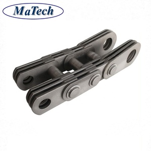 MaTech fabrika Custom Made çelik malzeme hareketli M80 konveyör iletim zinciri - Product Image 5