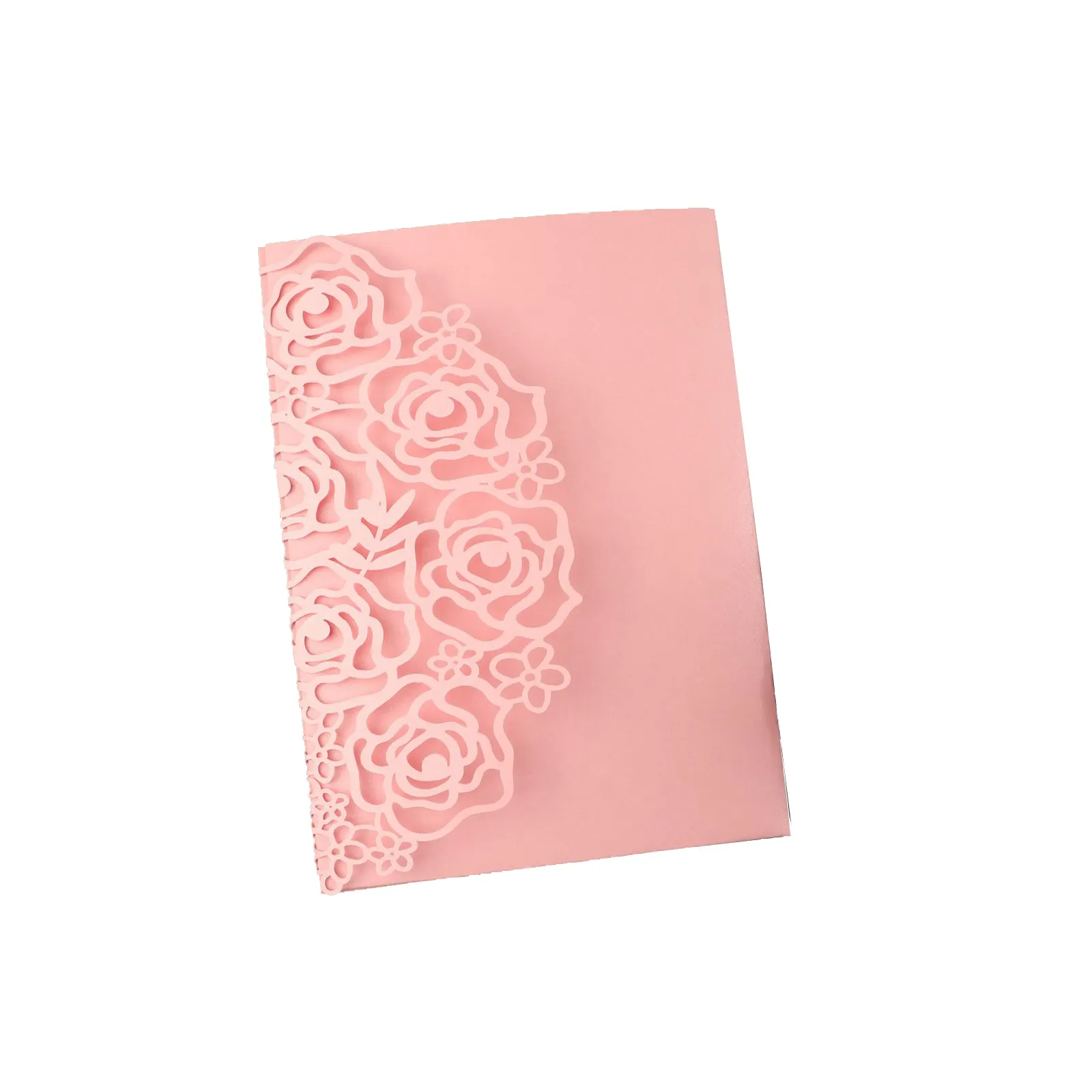 Romantik 3D üç boyutlu gül çiçek tebrik kartı yaratıcı düğün davetiyesi kartı baskı özel Logo kabul ücretsiz 100 adet