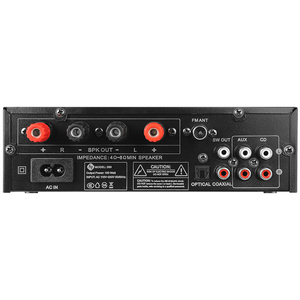 מכירה לוהטת 100w רב ערוץ אודיו מגבר קול ציוד מגברי רמקול
