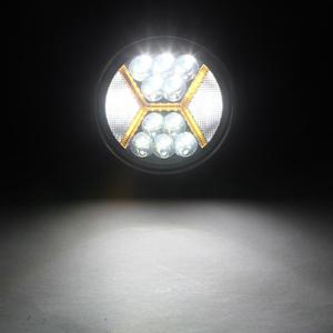 4.5英寸圆形发光二极管工作灯Drl发光二极管X频闪雾灯组合光束越野SUV 4WD卡车汽车工作灯 - Product Image 4