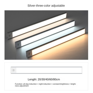 How lighting Ultra dünne Innen beleuchtung 5V USB Küchen schrank Kleider schrank Wiederauf ladbare Schrank lampe LED Bewegungs <span class=keywords><strong>sensor</strong></span> Nachtlicht