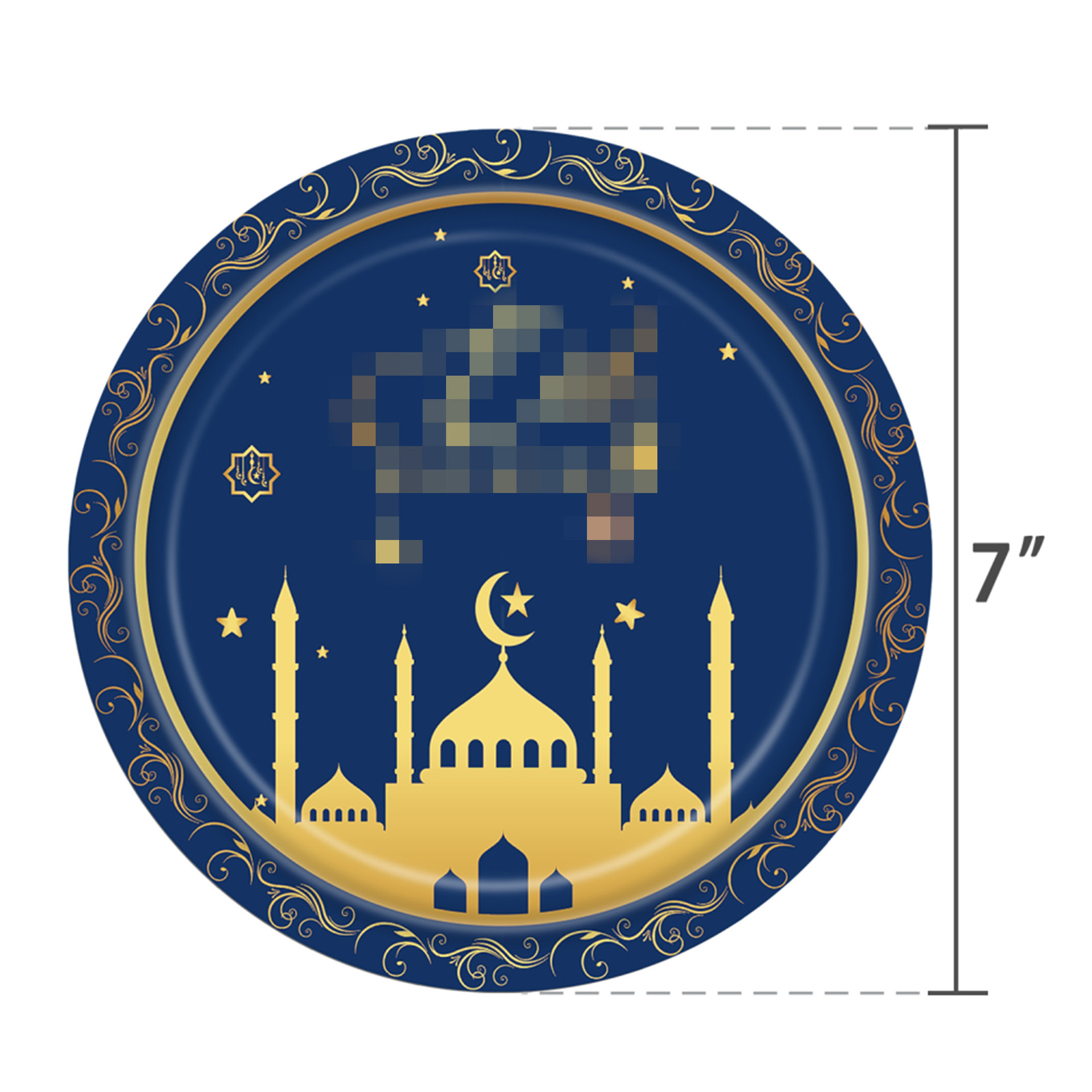 7 inch Dinner Plates 16 per pack