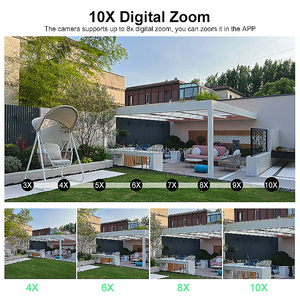 Yoosee 4G/wifi çift Lens 2-AI AI insan izleme 10 X Zoom açık ağ WIFI güvenlik IP PTZ güvenlik kamerası - Product Image 3