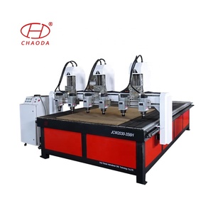 Máquina enrutadora CNC de doble cabezal con sistema de Control DSP 1325 para cabecero de grabado en madera 3D - Product Image 2