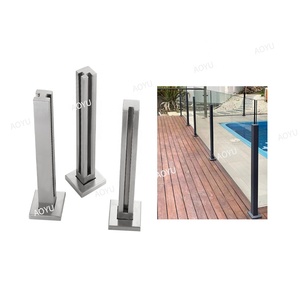ราวจับกระจกแบบทันสมัยราวระเบียงราวบันไดอุปกรณ์เสริมแก้ว - Product Image 1