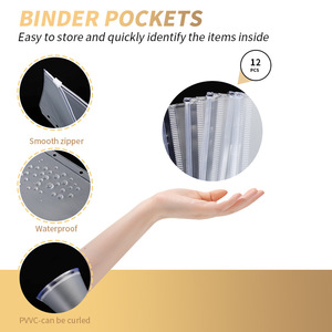 Neues anpassbares kreatives PU-Lederbezug marmor farbenes leeres Notizbuch mit Taschen rechner kann Bankkarten-Budget buch halten - Product Image 3