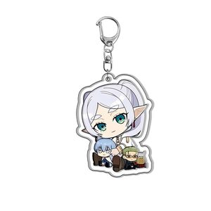 6 New Design High Quality Anime Frieren: Beyond <strong>Journey's</strong> End Transparent Acrylic Keychains <strong>Key</strong> Ring - Product Image 2