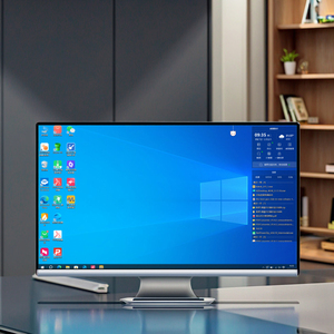 2025 nueva computadora de escritorio todo en uno de 24 pulgadas multicolor N100 1080P 60Hz DDR4 16GB 512GB SSD Wifi5 Rj45 USB IPS pantalla LCD EE. UU. - Product Image 2