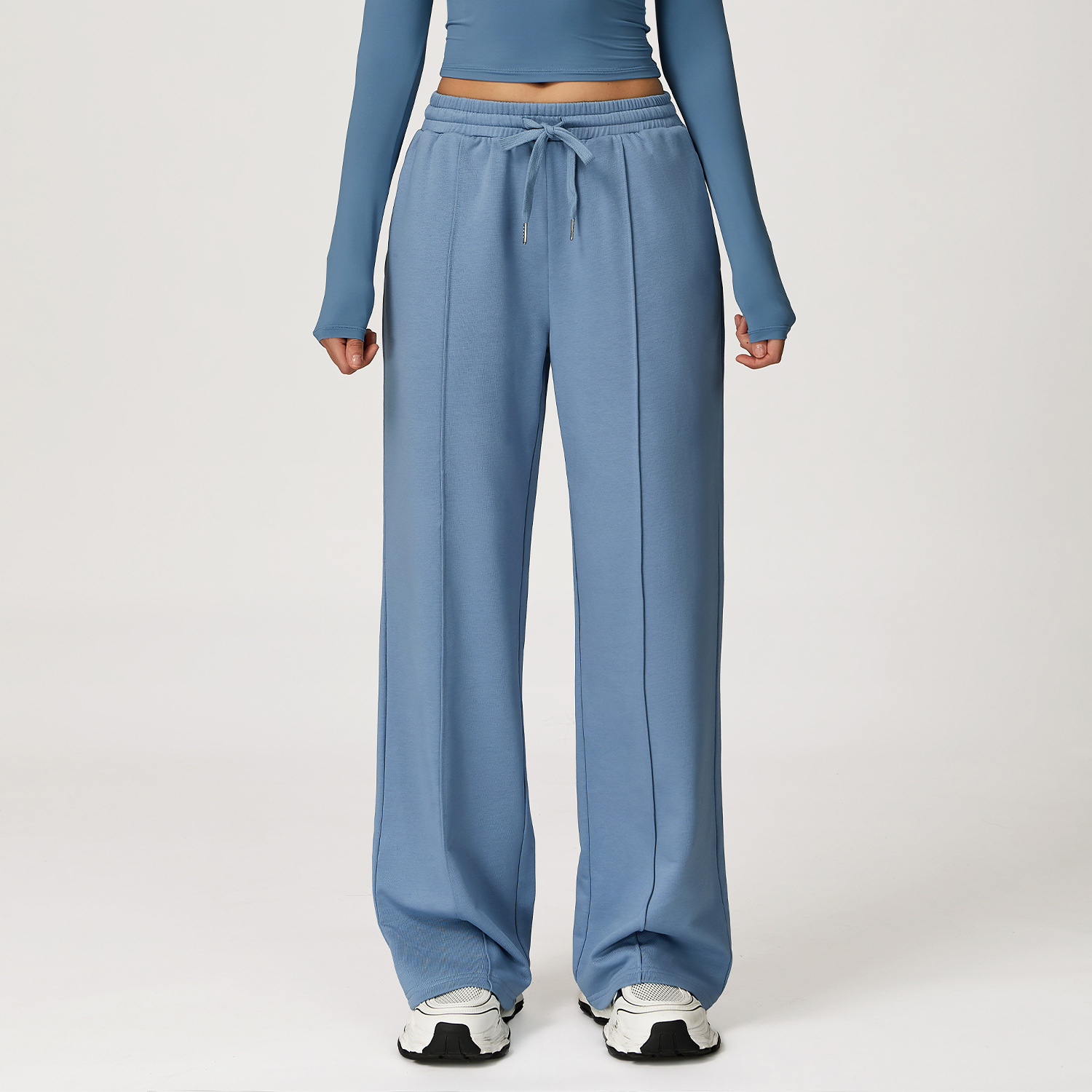 Pantalon de survêtement bleu jean