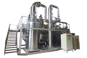 Good Quality Continuous Used Black Engine Oil <strong>Recycling</strong> to Base Oil Distillation Machine