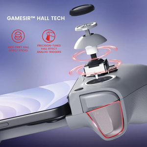 GameSir G8 Galileo Gamepadคอนโทรลเลอร์โทรศัพท์มือถือHall Effect StickสําหรับiPhone 15 จอยสติ๊กAndroidประเภทC PSเกมคลาวด์ - Product Image 4
