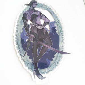 Low MOQ прозрачный аниме мультипликационный персонаж дисплей акриловый standee на заказ