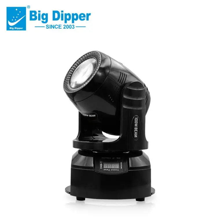 Big Dipper LB100 som automático DMX512 modo 100w feixe 8 prisma equipamento de iluminação de palco facetado