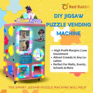 Red Rabbit Innovation Zoo keeping veranstaltungs orte Vending Jigsaw <span class=keywords><strong>Puzzle</strong></span> Manufac turing Machine new Kreative <span class=keywords><strong>Puzzle</strong></span> <span class=keywords><strong>Maker</strong></span> Maschine - Product Image 2