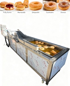 Linha de Fritura de <span class=keywords><strong>Donuts</strong></span> Totalmente Automática - Equipamento Contínuo para Fabricação de <span class=keywords><strong>Donuts</strong></span> de Grau Alimentício - Product Image 4