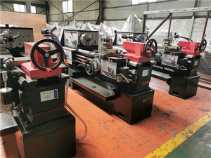 Máquina de torno manual horizontal de metal de alta precisión Nueva condición para las industrias de construcción Procesamiento de metales - Product Image 5
